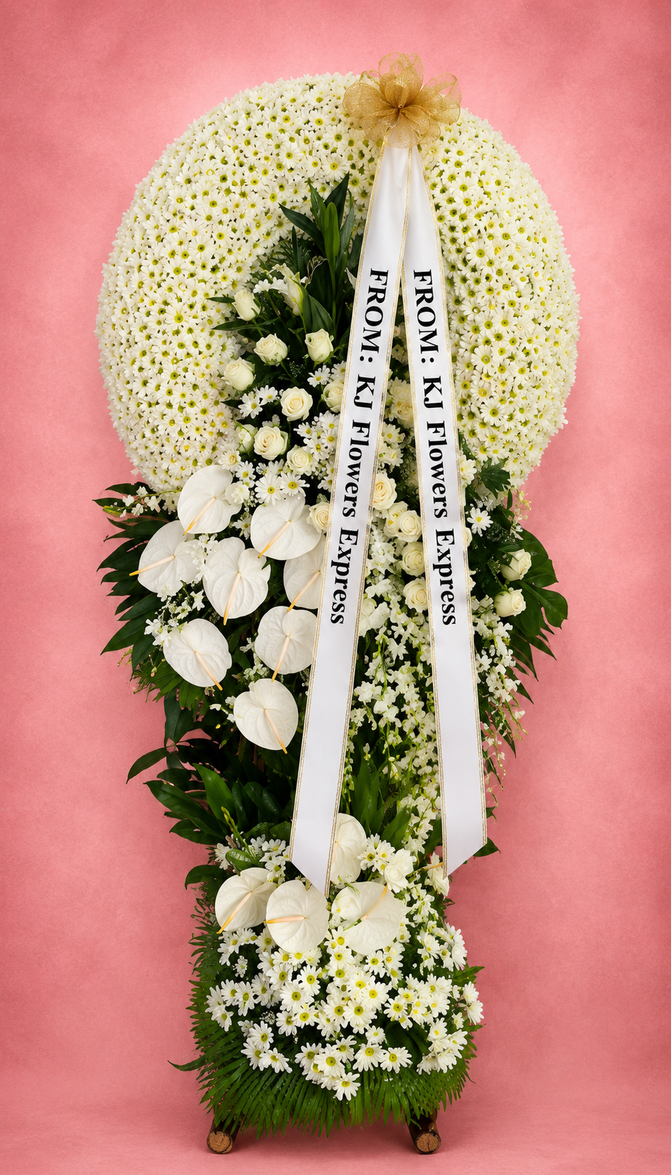 Eternal Grace Premium Funeral Wreath