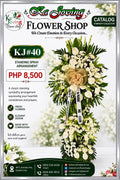 KJ#40 – Eternal Grace Premium Sympathy Standing Spray