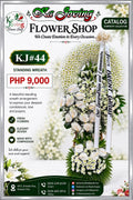 KJ#44 – Eternal Peace Premium Sympathy Standing Wreath